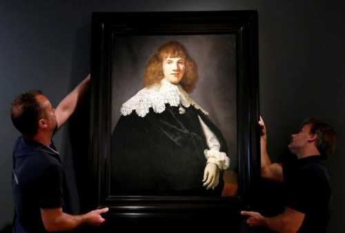 نمایش تابلوی جدیدی از رامبراند نقاش مشهور هلندی
